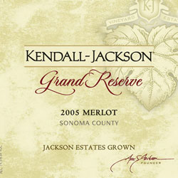 Kendall Jackson Grand Reserve 2005 Merlot